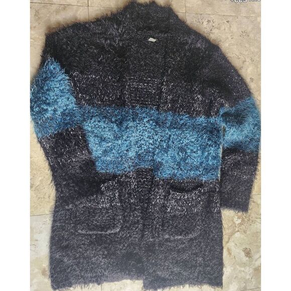 023 Renuar soft fuzzy long sweater cardigan - Picture 1 of 11